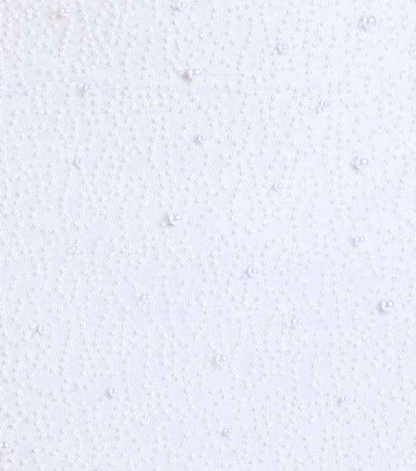 Keira Faux Pearl Strappy Open-Back Mini Dress