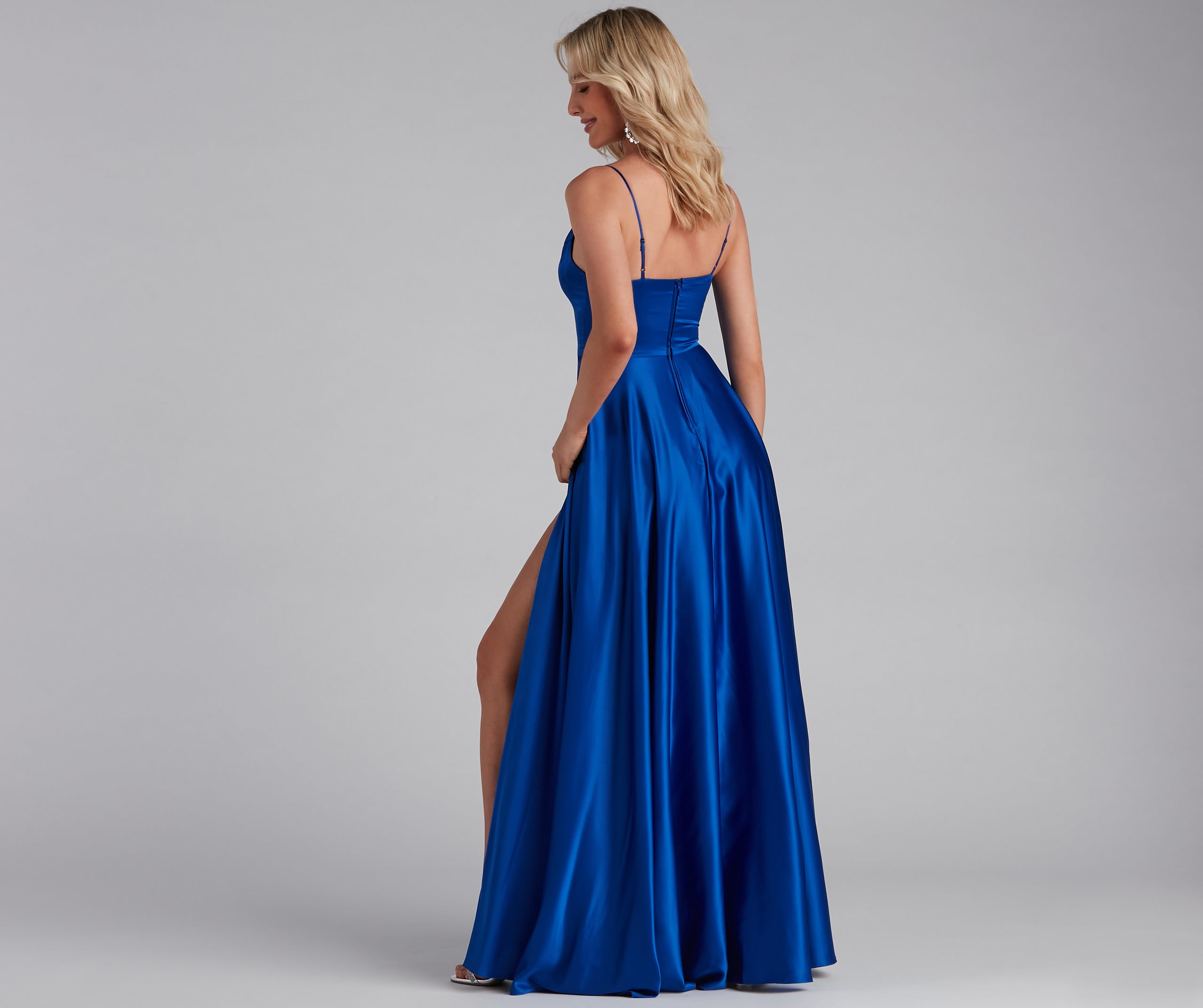 Juliet Formal High Slit Dress - Image 14