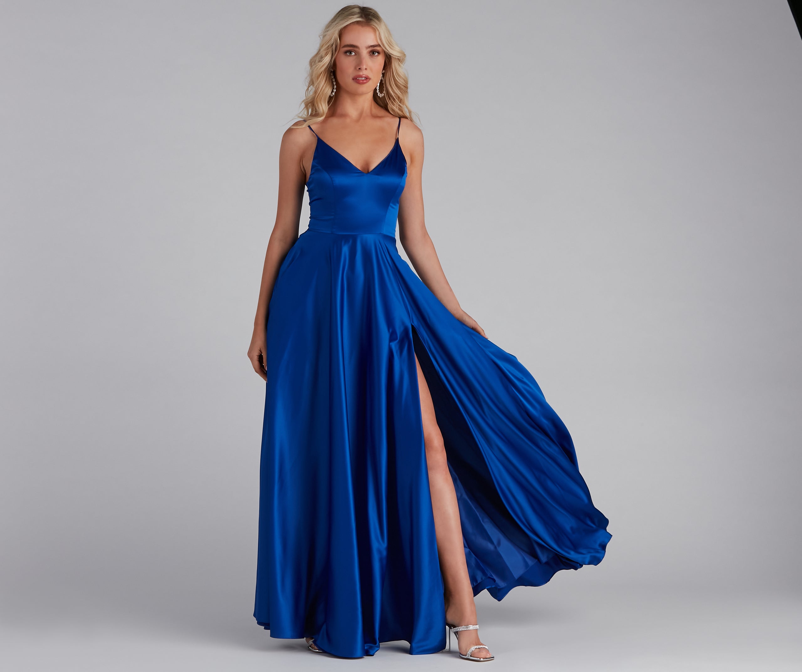 Juliet Formal High Slit Dress - Image 16