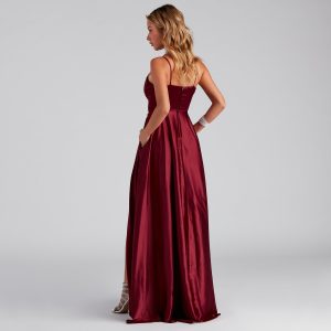 Juliet Formal High Slit Dress - Image 10
