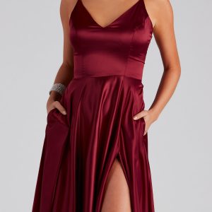Juliet Formal High Slit Dress - Image 12