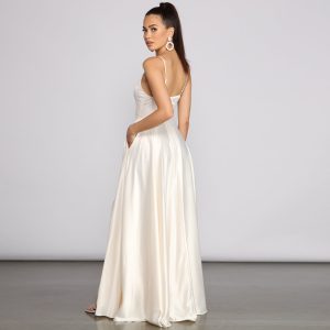 Juliet Formal High Slit Dress - Image 26