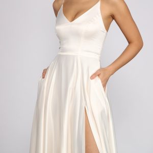 Juliet Formal High Slit Dress - Image 28