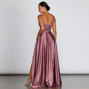 Juliet Formal High Slit Dress - Image 64