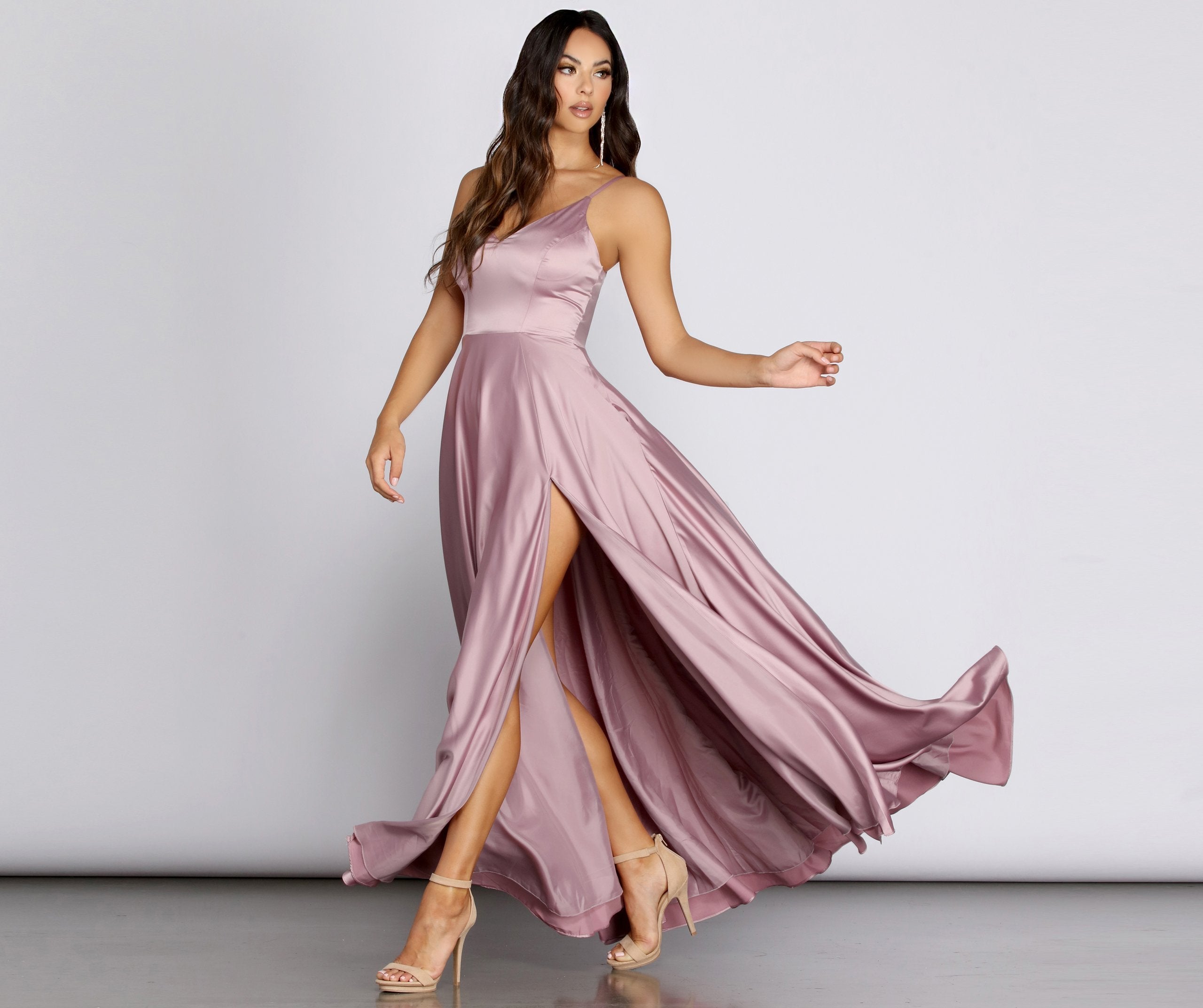 Juliet Formal High Slit Dress - Image 5