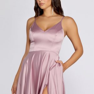 Juliet Formal High Slit Dress - Image 7