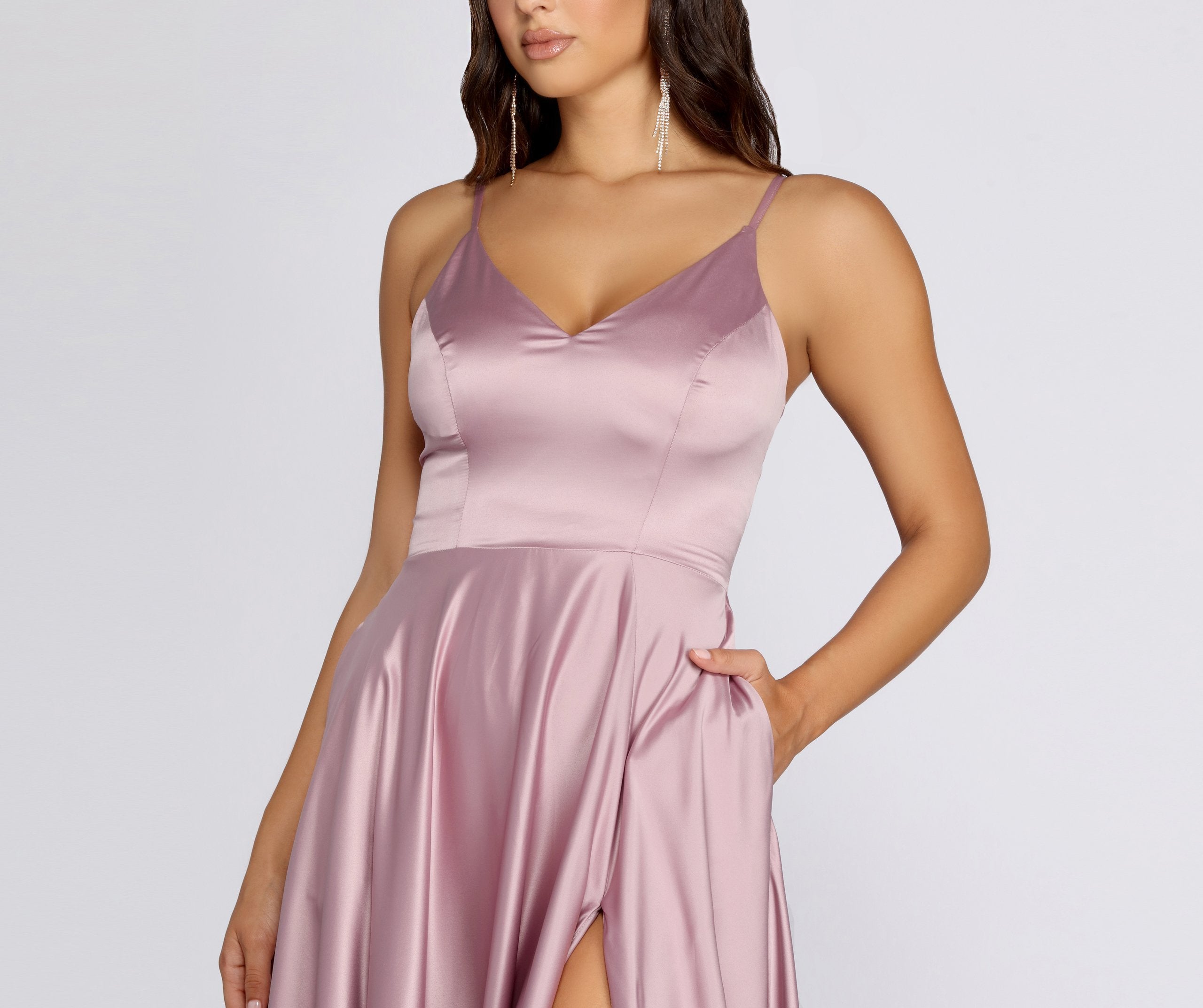 Juliet Formal High Slit Dress - Image 7