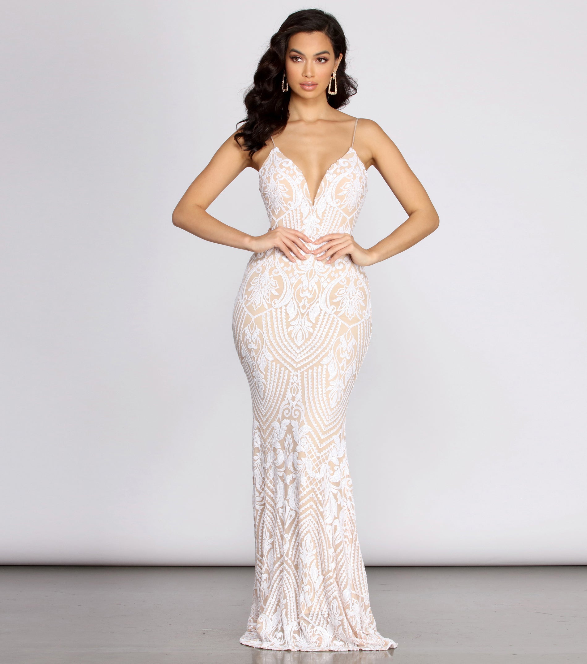 Fritzy Sequin Mermaid Dress - Image 1