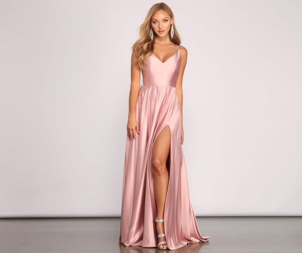 Juliet Formal High Slit Dress