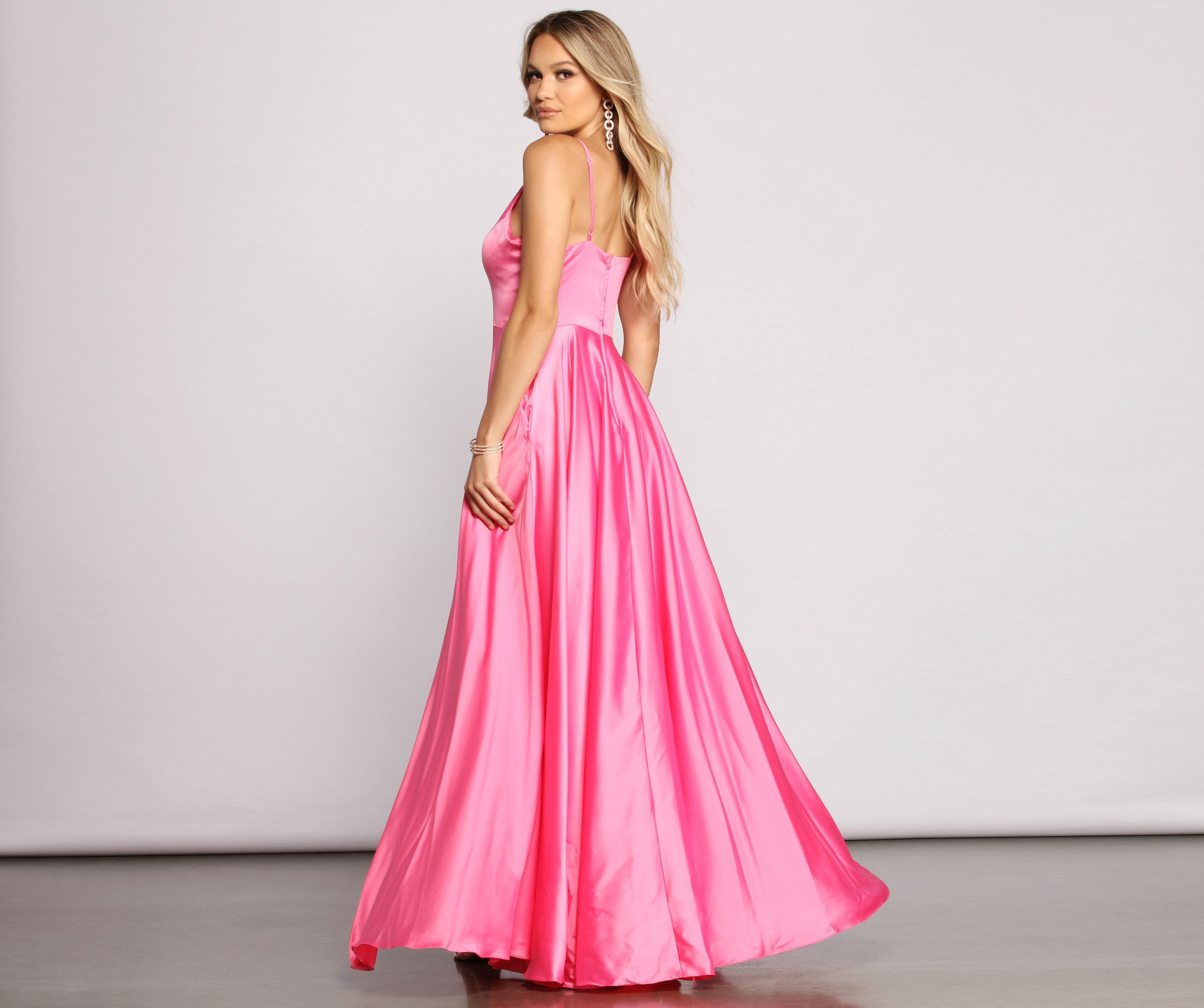 Juliet Formal High Slit Dress - Image 50