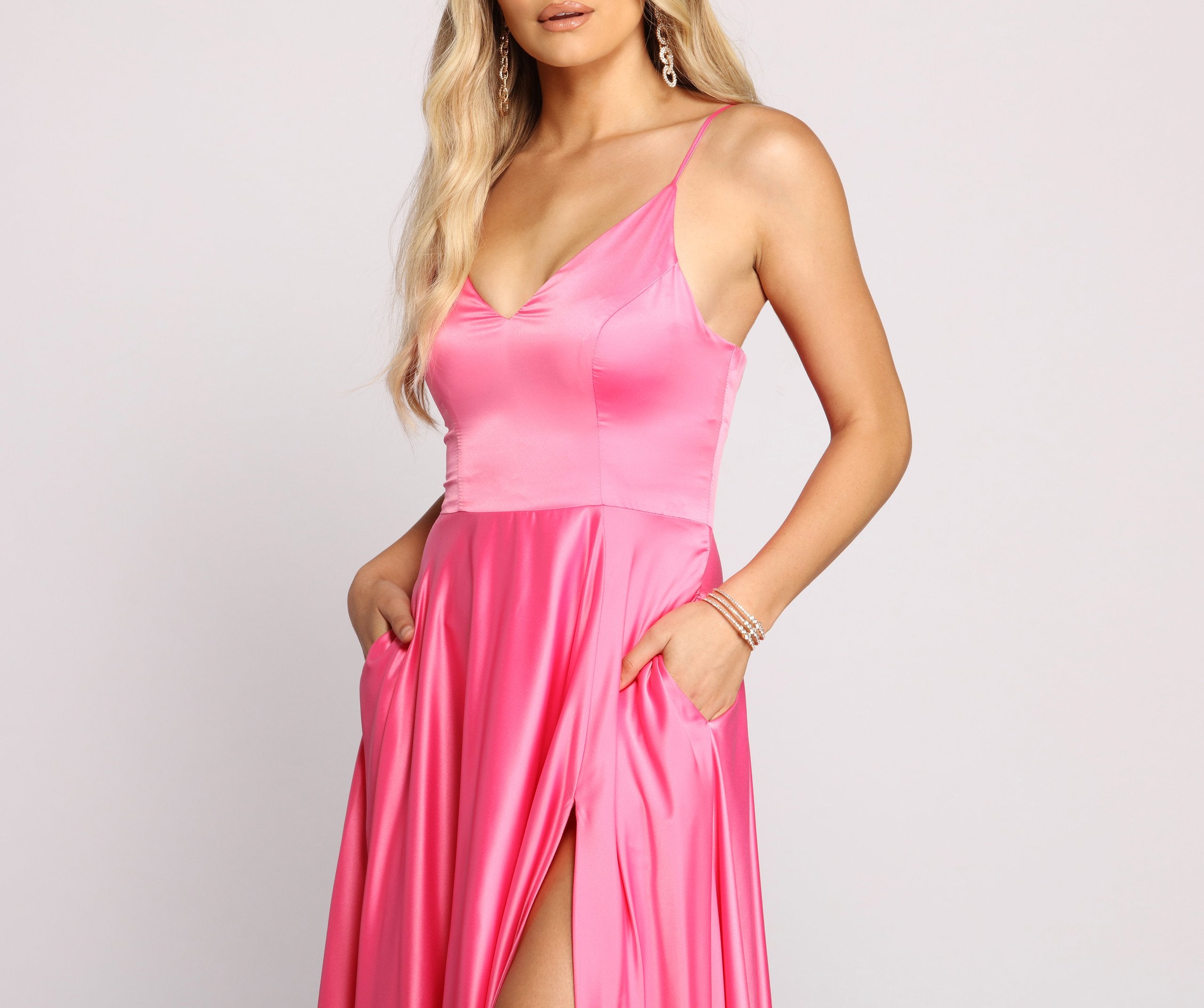 Juliet Formal High Slit Dress - Image 55