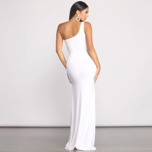 Janie Formal One Shoulder Dress - Image 21