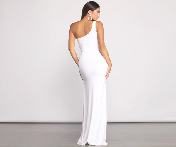 Janie Formal One Shoulder Dress