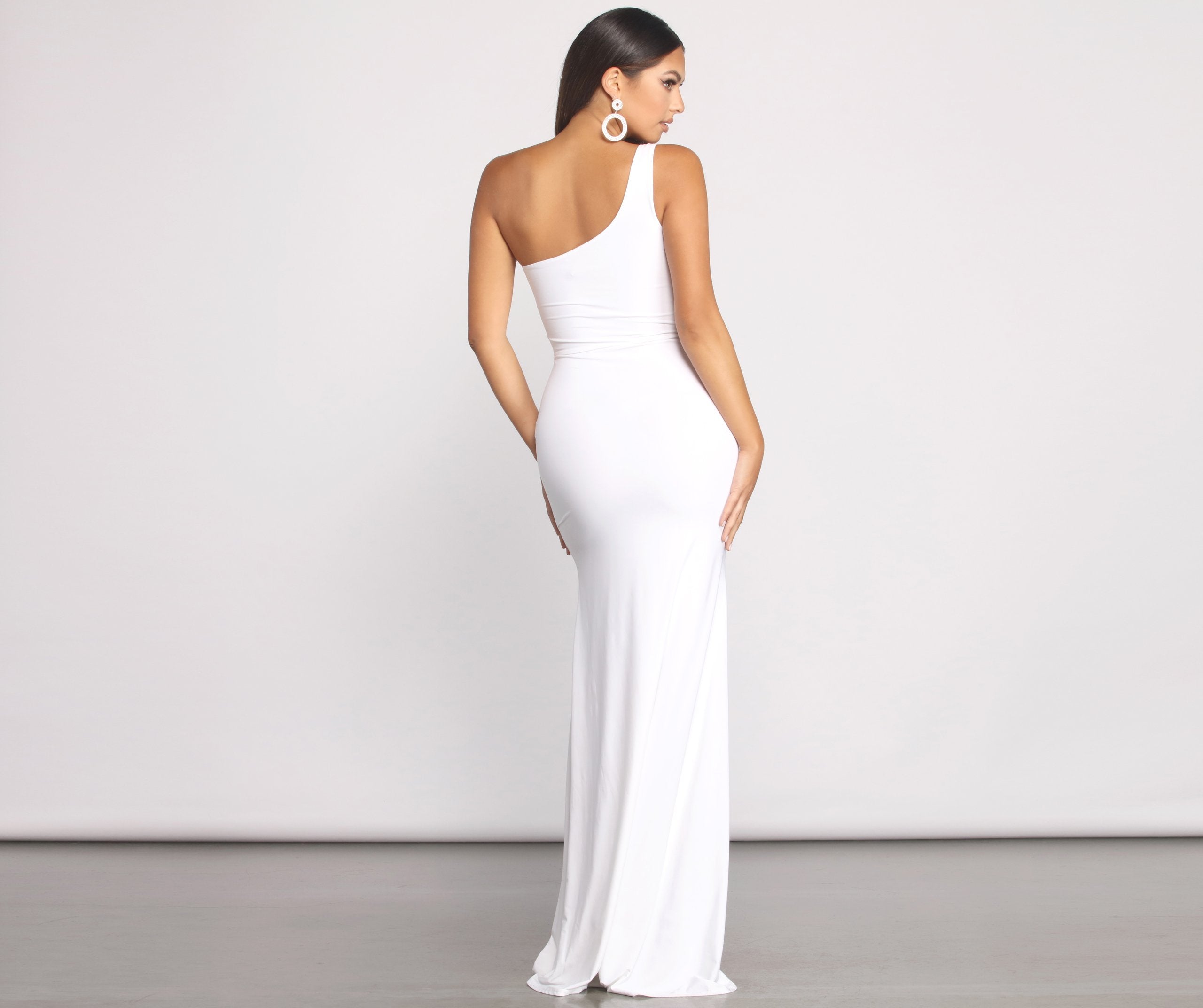 Janie Formal One Shoulder Dress - Image 21