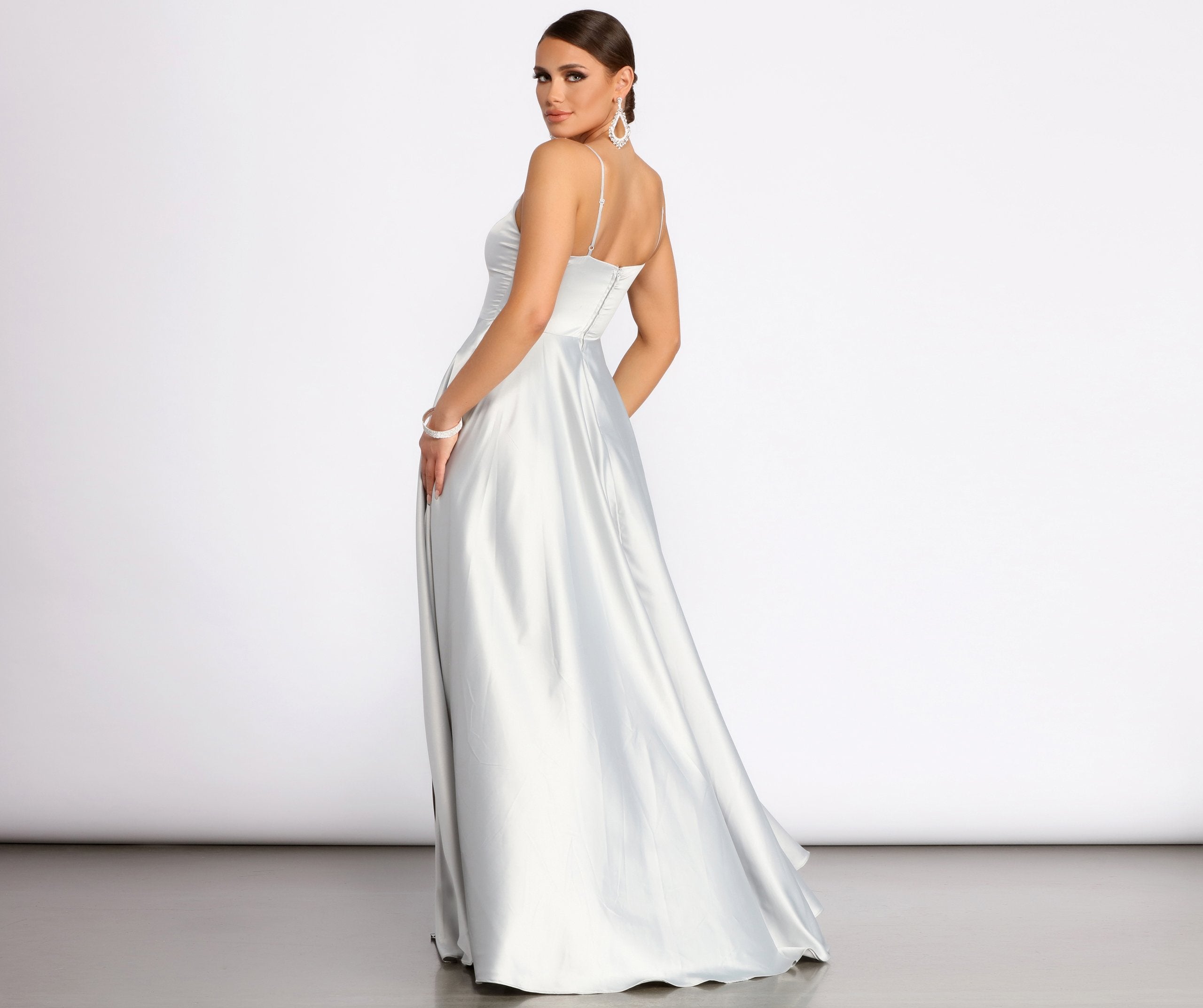 Juliet Formal High Slit Dress - Image 51