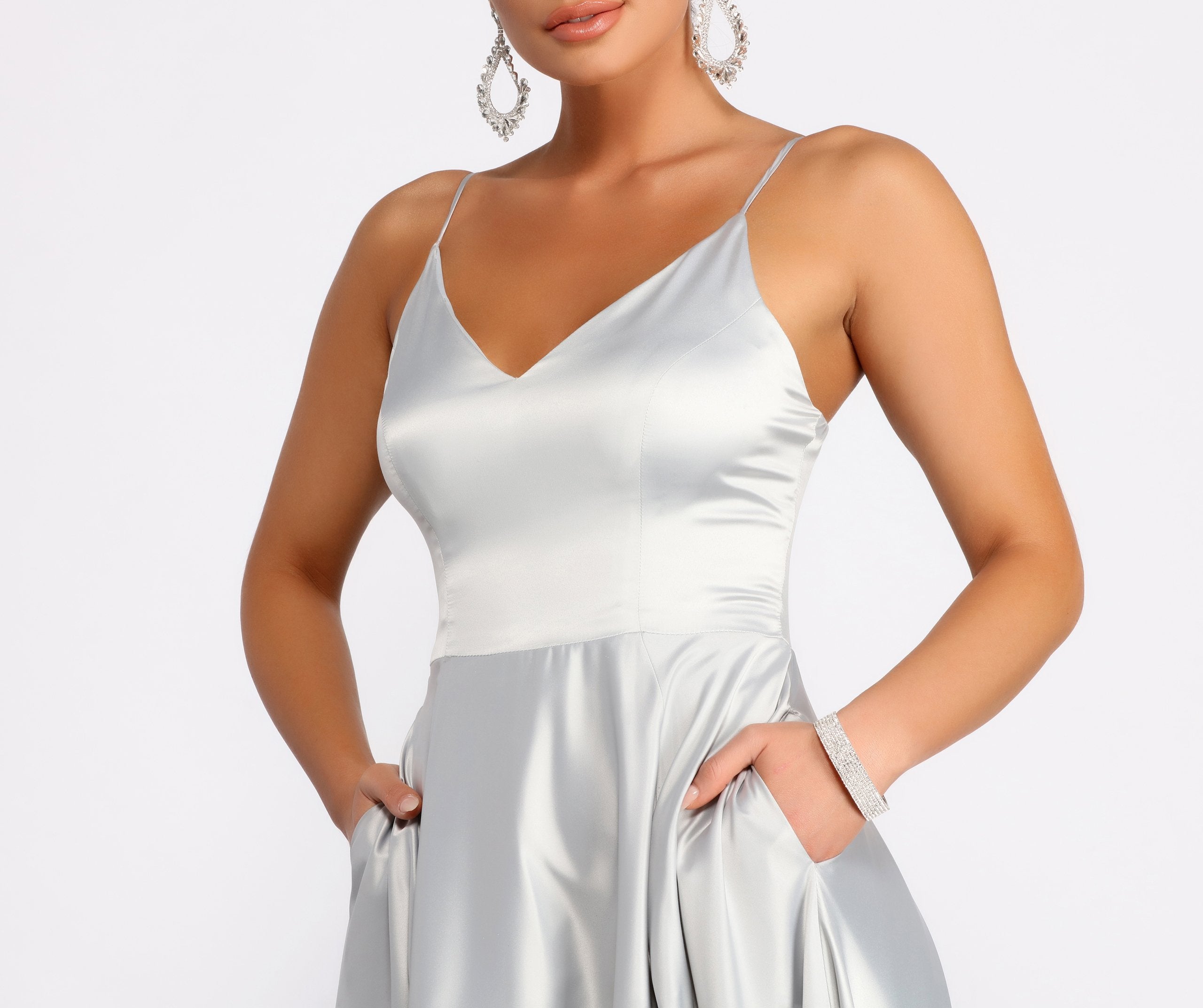 Juliet Formal High Slit Dress - Image 61