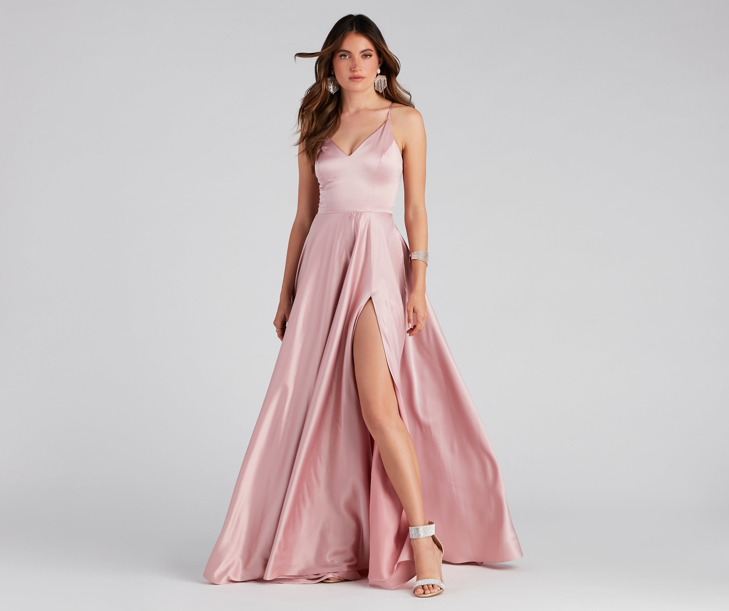 Juliet Formal High Slit Dress - Image 34