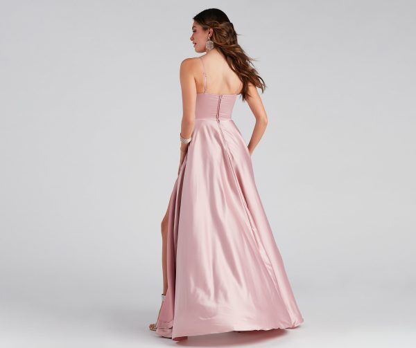 Juliet Formal High Slit Dress