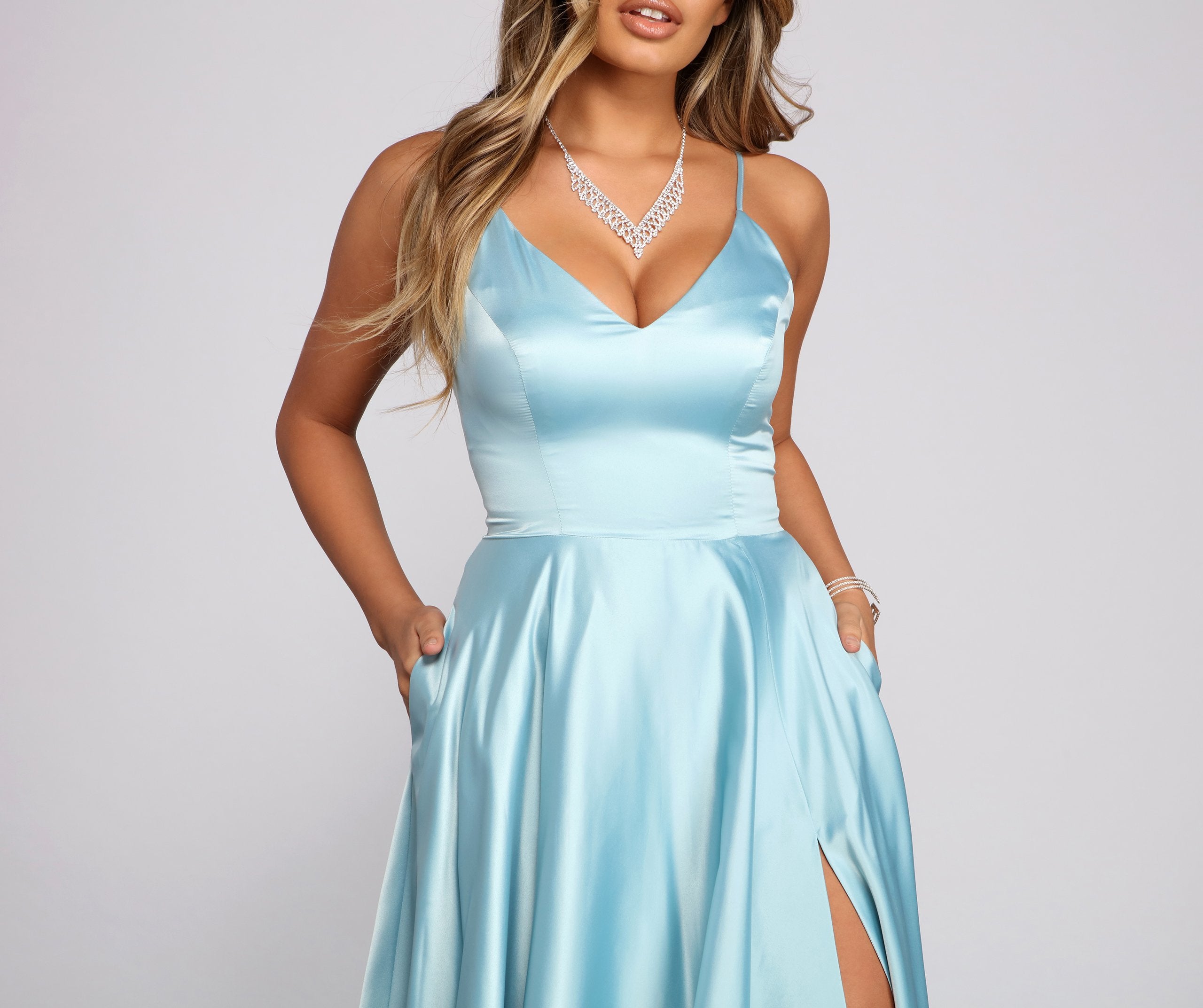 Juliet Formal High Slit Dress - Image 57
