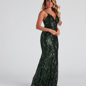Fritzy Sequin Mermaid Dress - Image 6