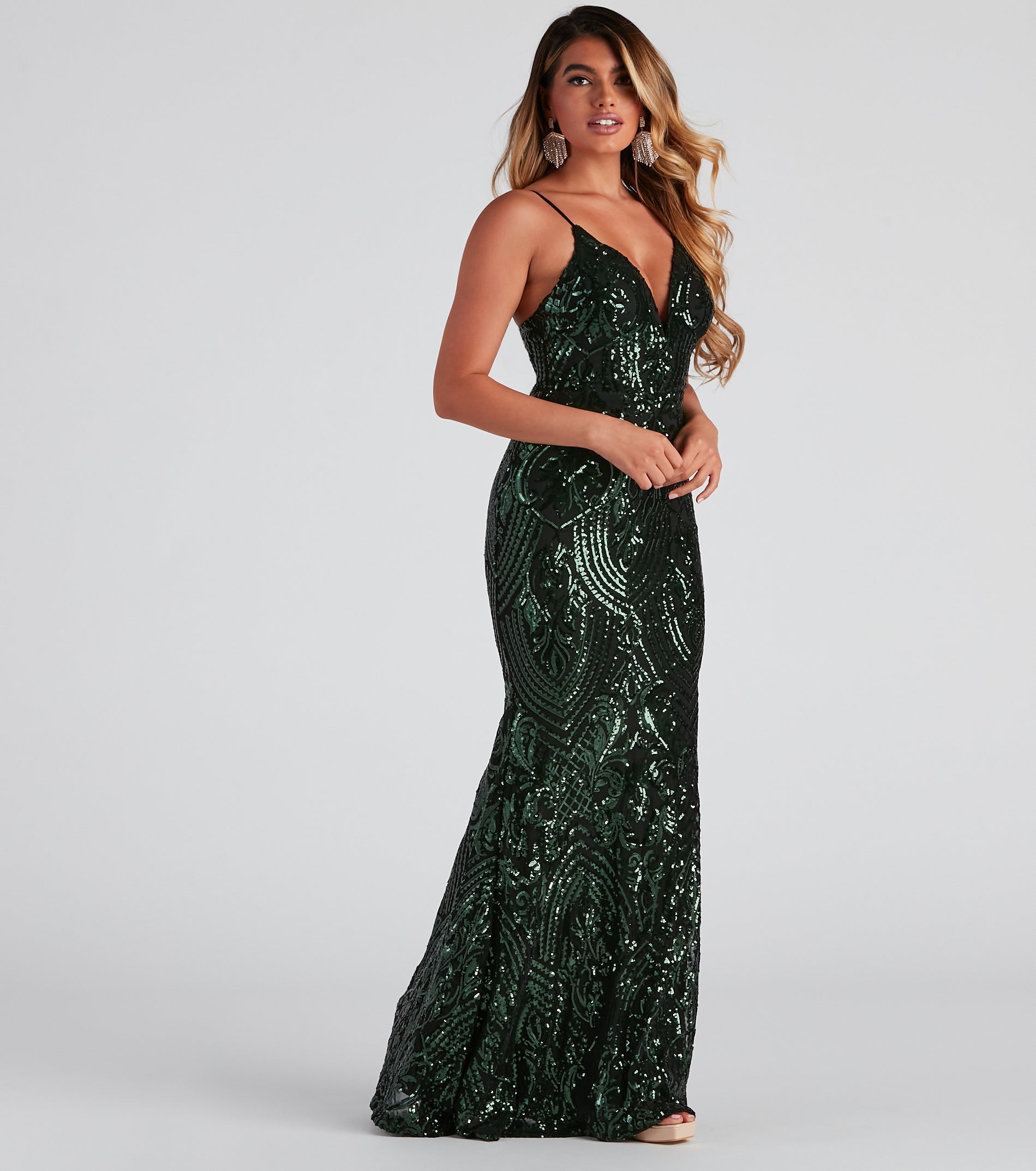 Fritzy Sequin Mermaid Dress - Image 6