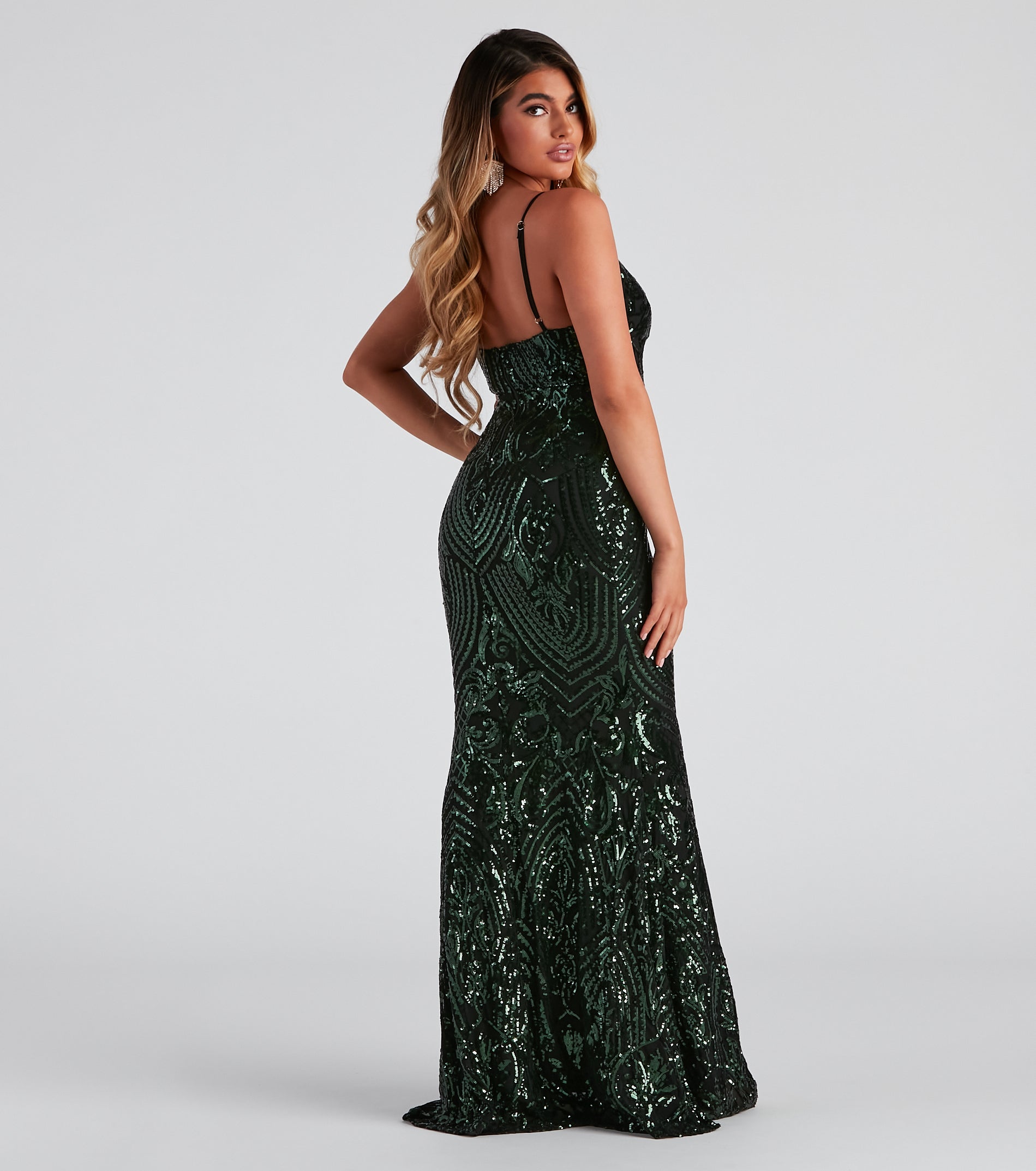 Fritzy Sequin Mermaid Dress - Image 8