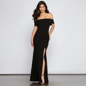 Layci Formal High Slit Dress - Image 5