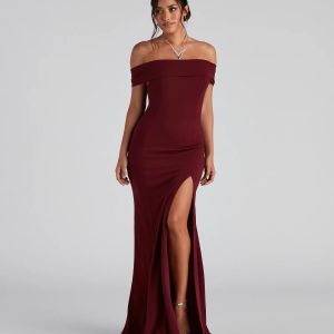Layci Formal High Slit Dress - Image 9