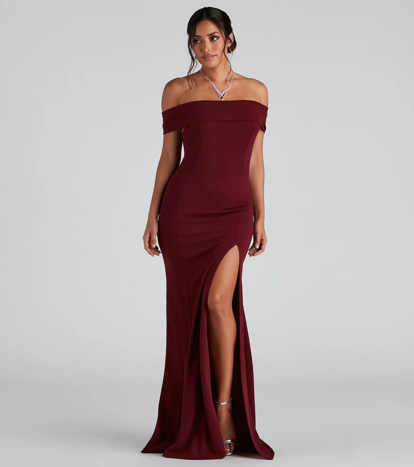 Layci Formal High Slit Dress - Image 9