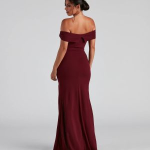 Layci Formal High Slit Dress - Image 10