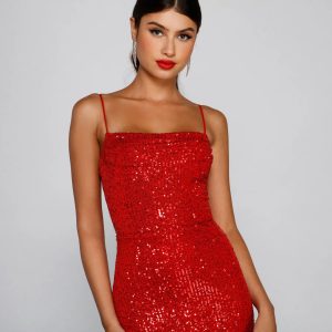 Fatima Sequin Cowl Neck Bodycon Formal Dress - Image 7