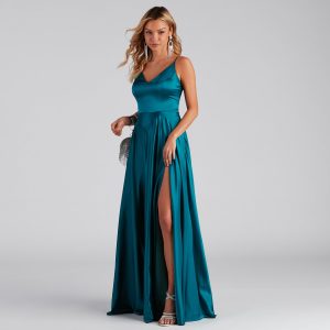 Juliet Formal High Slit Dress - Image 3