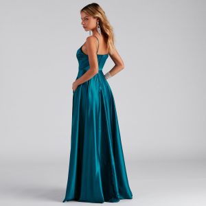 Juliet Formal High Slit Dress - Image 2