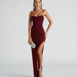Gloria Formal Glitter Long Dress - Image 17