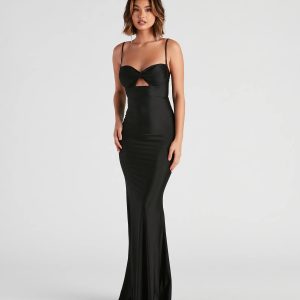 Eliza Sleeveless Formal Mermaid Dress - Image 9