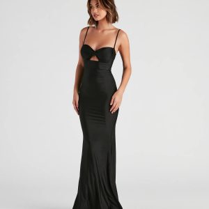 Eliza Sleeveless Formal Mermaid Dress - Image 11