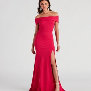 Layci Formal High Slit Dress - Image 13