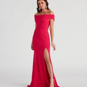 Layci Formal High Slit Dress - Image 15
