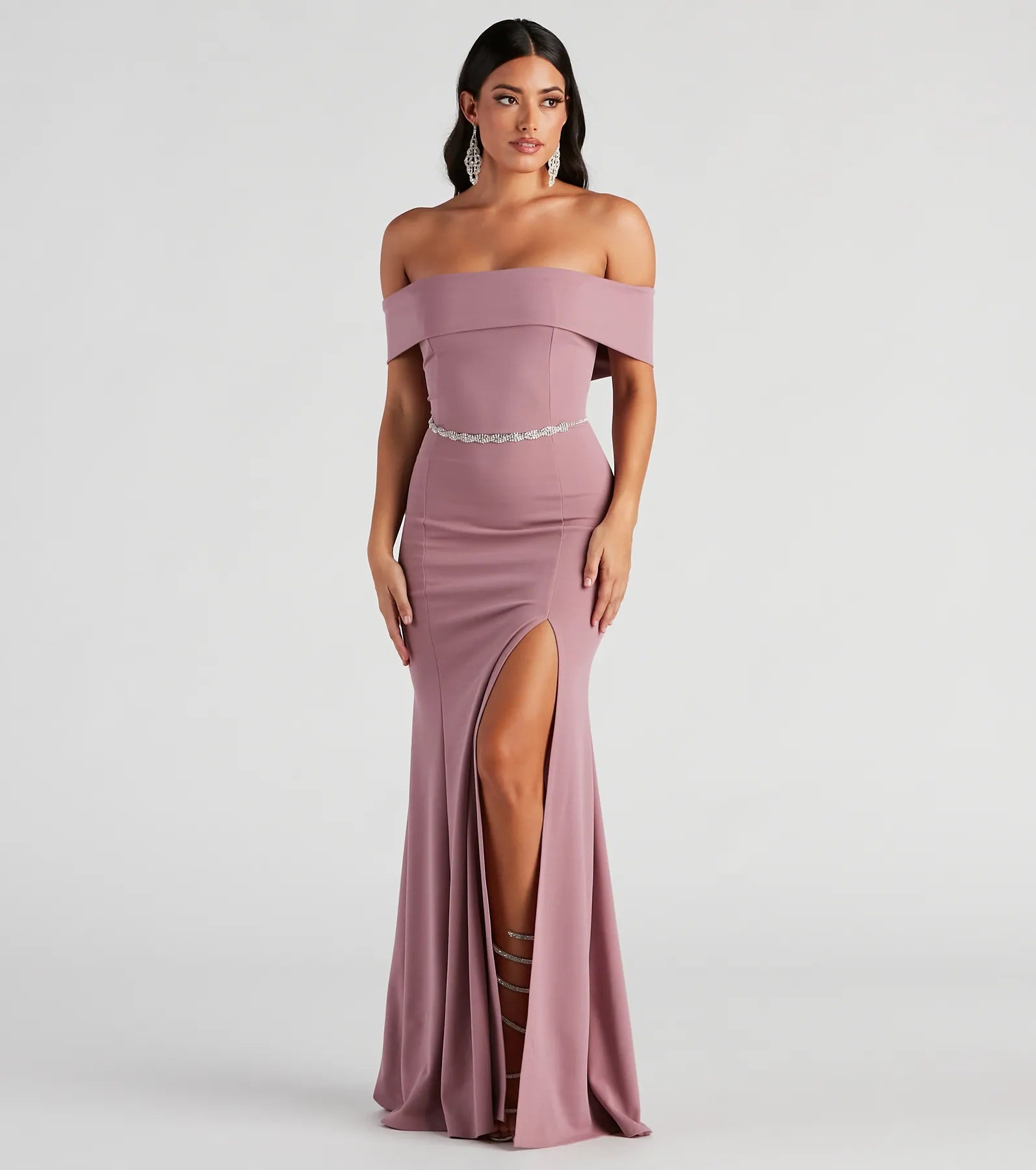 Layci Formal High Slit Dress - Image 17