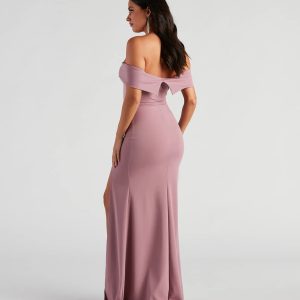 Layci Formal High Slit Dress - Image 18