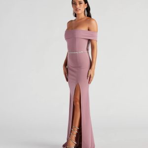 Layci Formal High Slit Dress - Image 19