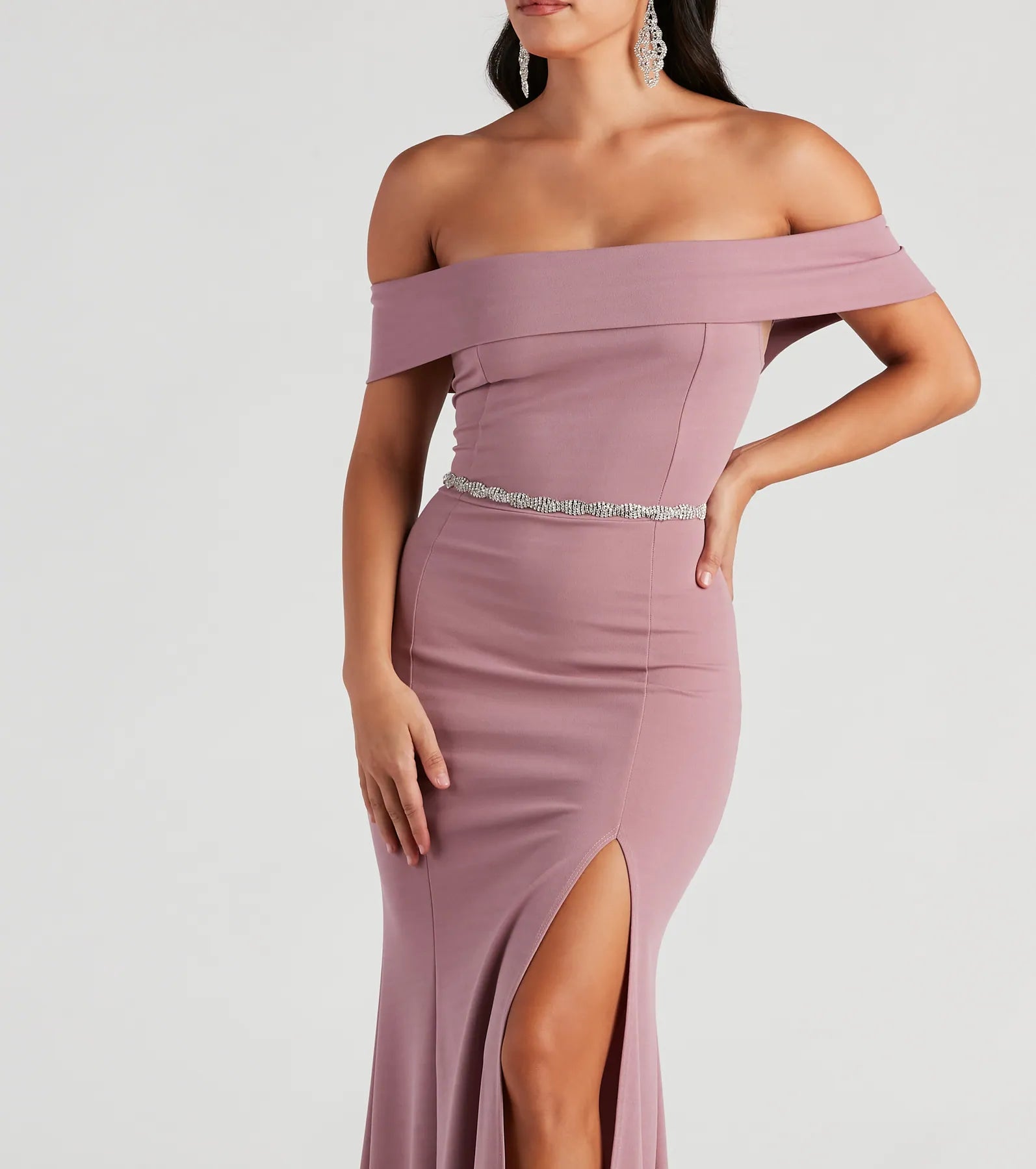 Layci Formal High Slit Dress - Image 20