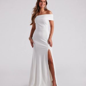 Layci Formal High Slit Dress - Image 21
