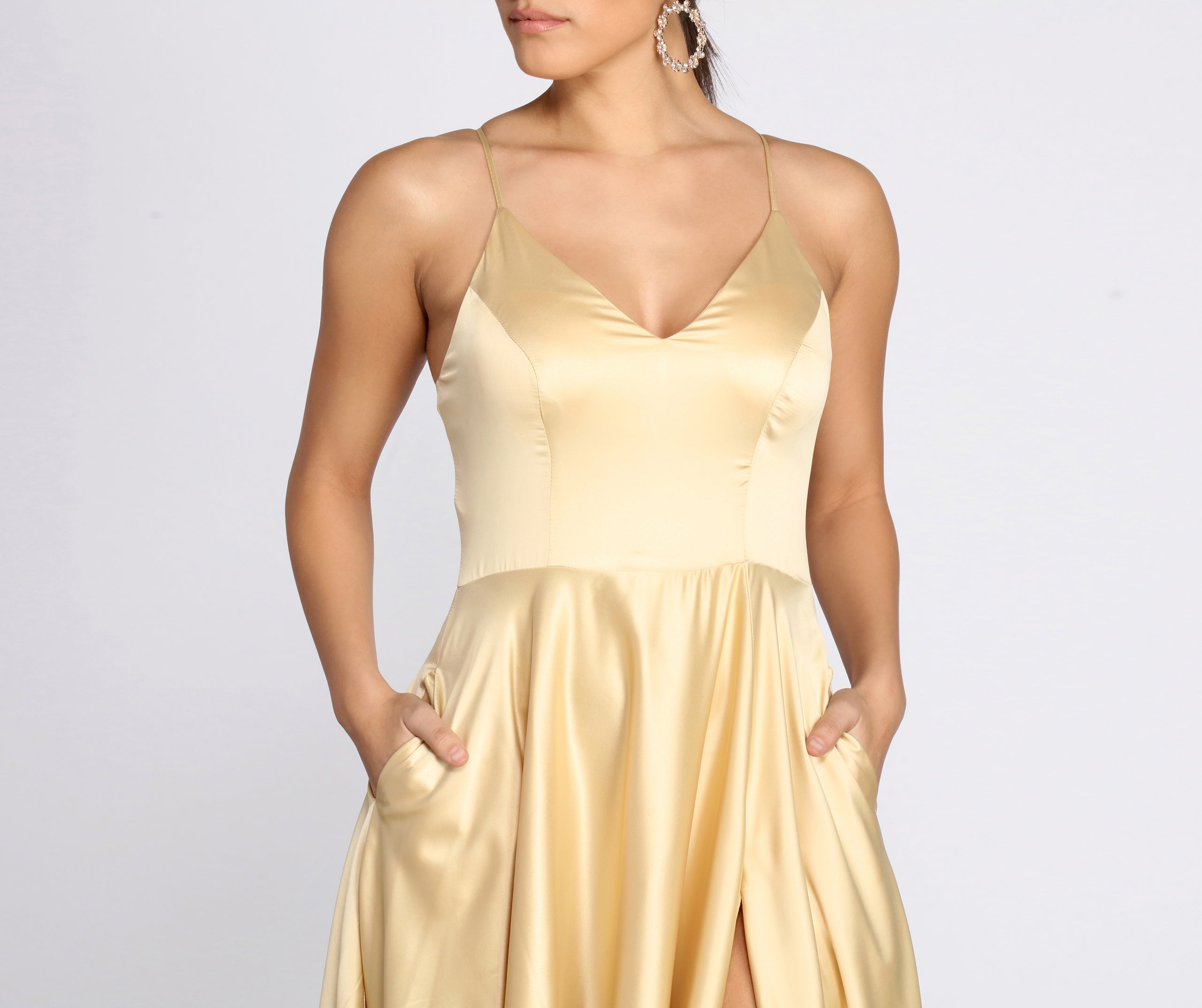 Juliet Formal High Slit Dress - Image 24