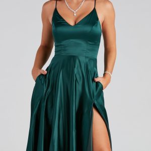 Juliet Formal High Slit Dress - Image 20