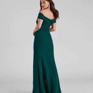 Layci Formal High Slit Dress - Image 2