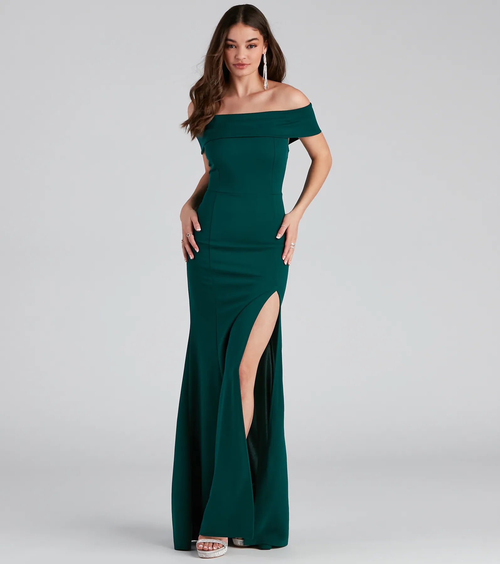 Layci Formal High Slit Dress - Image 3
