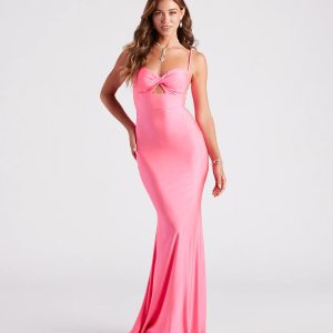 Eliza Sleeveless Formal Mermaid Dress - Image 1