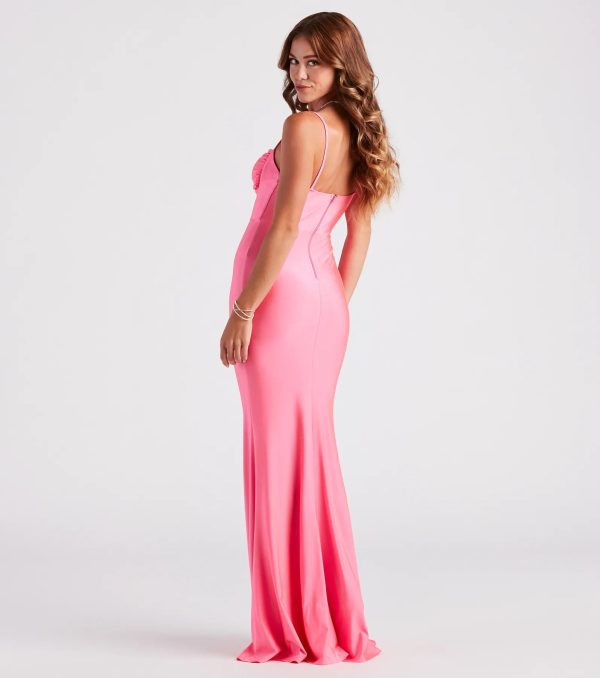 Eliza Sleeveless Formal Mermaid Dress