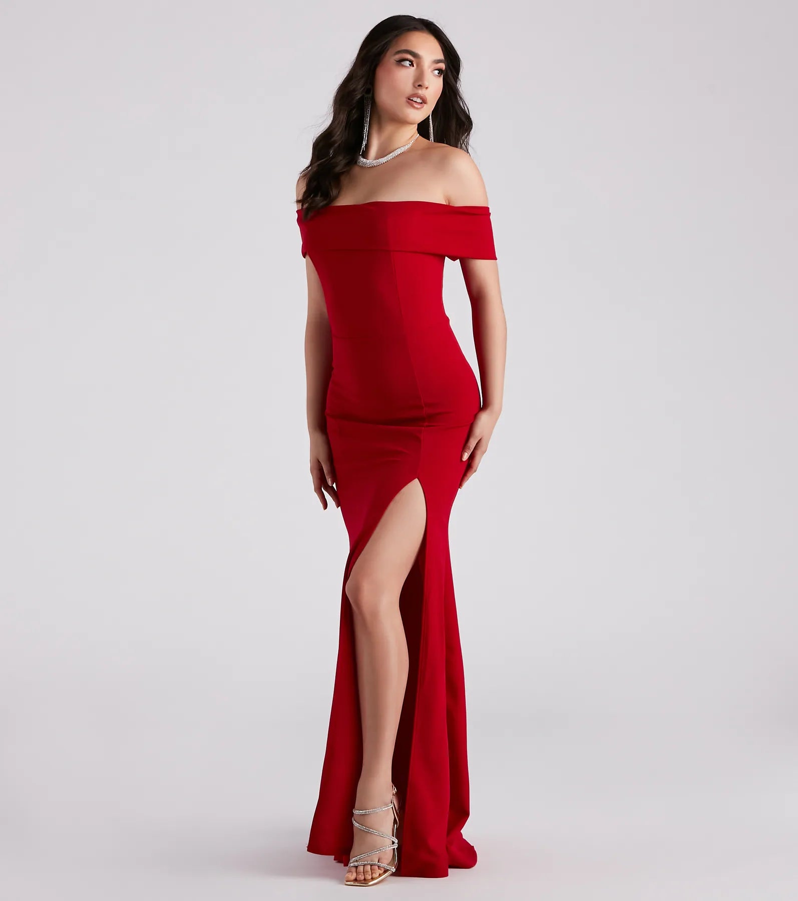 Layci Formal High Slit Dress - Image 27